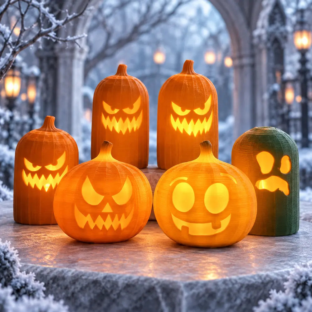 Calabaza · Noche encendida, imagen ilustrativa generada con IA