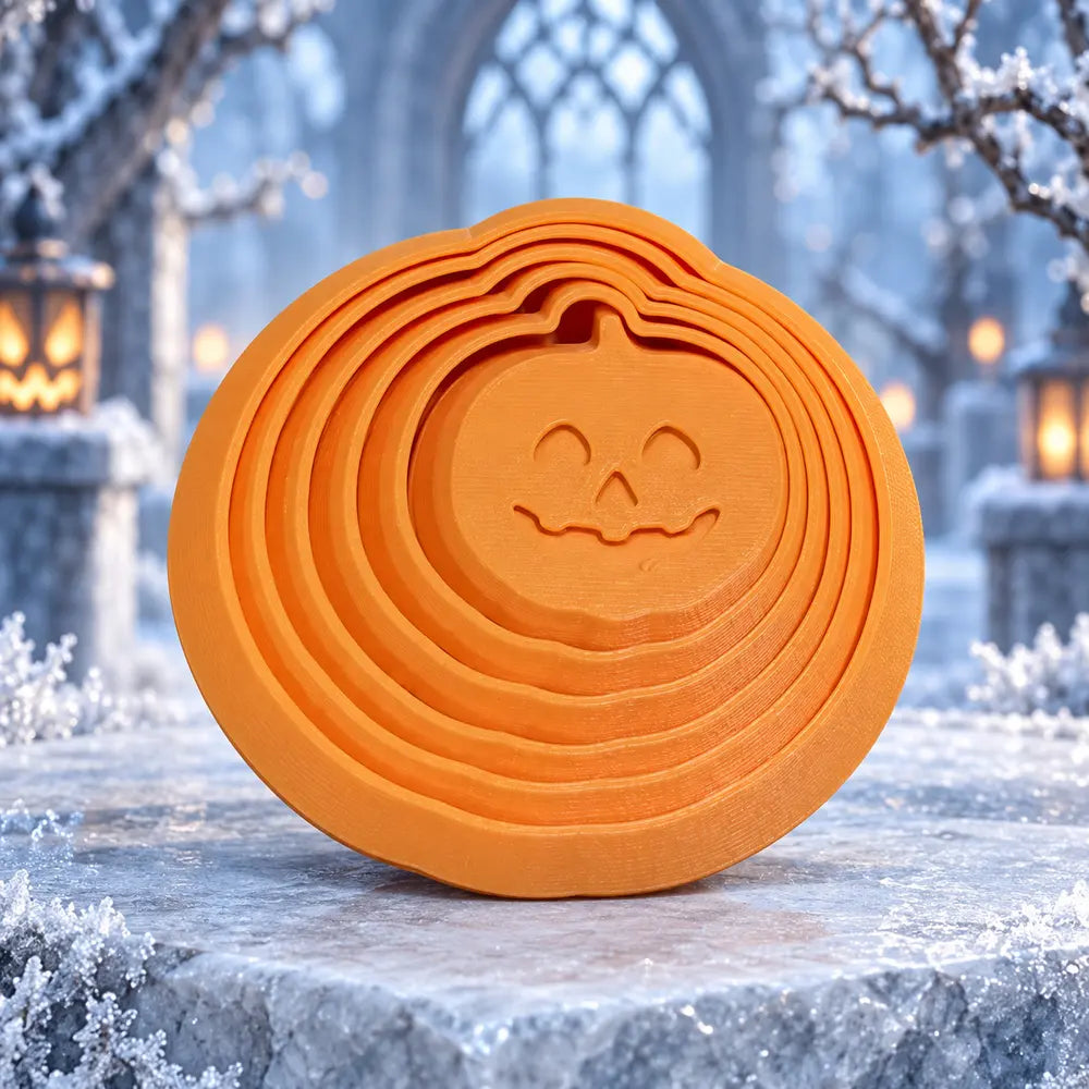 Calabaza · Anillo giratorio, imagen ilustrativa generada con IA