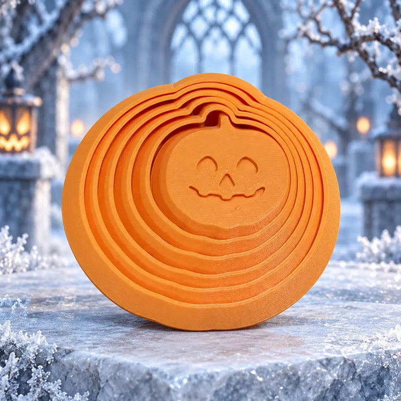 Calabaza · Anillo giratorio, imagen ilustrativa generada con IA