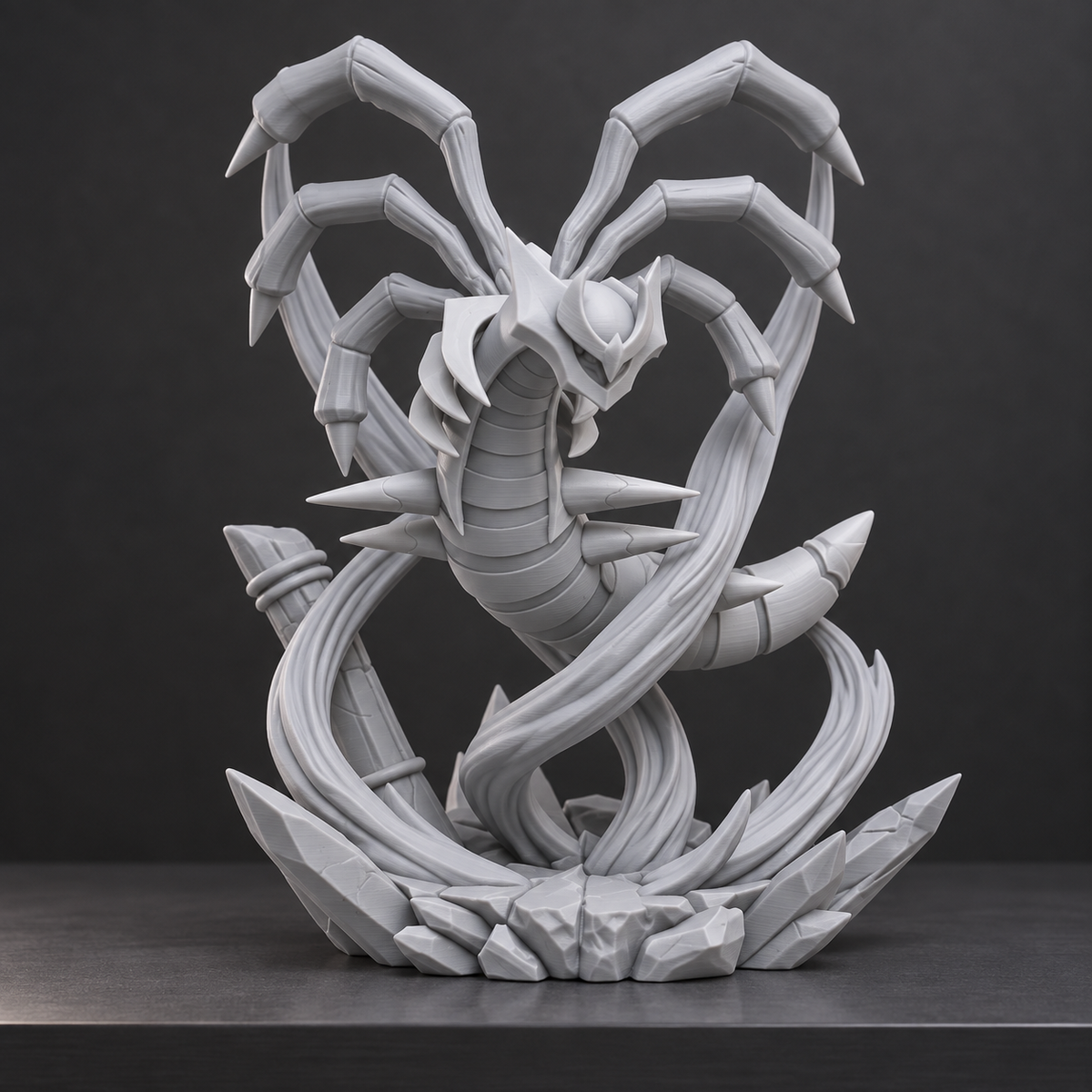 Giratina · Diorama Origen · visualización del diseño generada con IA